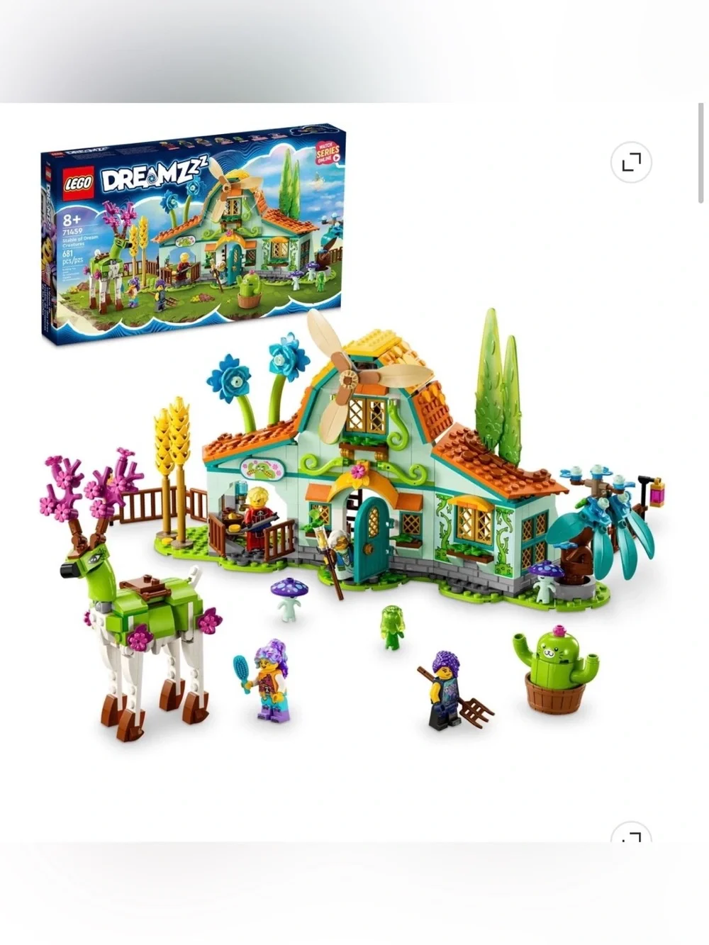 LEGO DreamZZZ Stable of Dream Creatures Playset - Green/Orange/Blue
